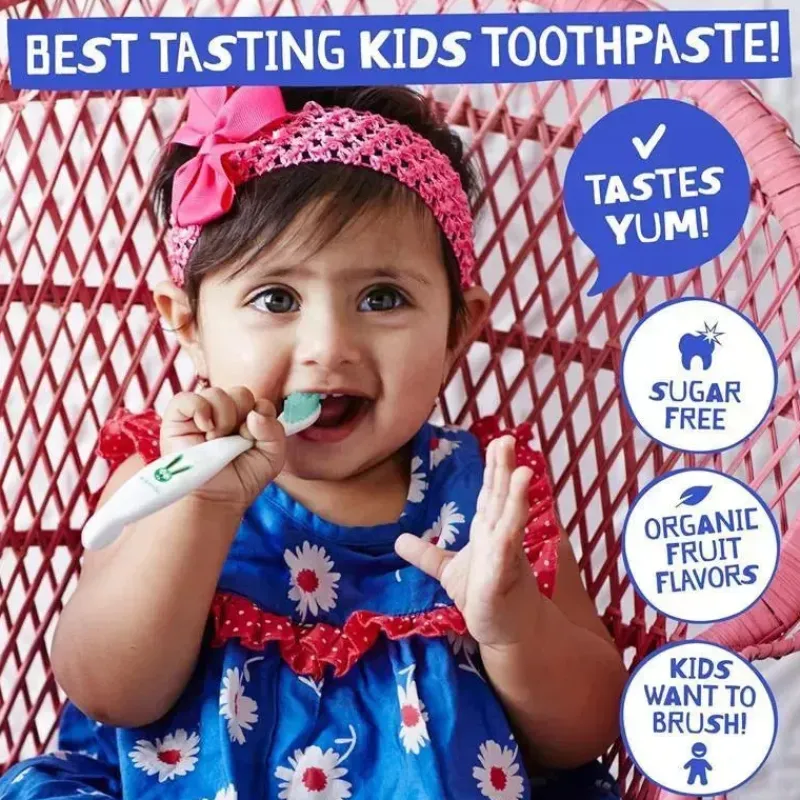 Jack N Jill Oral & Nasal Care*Jack N' Jill - Natural Toothpaste for Babies & Toddlers, 1.76 Oz