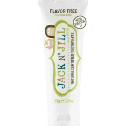 Jack N Jill Organic|Oral & Nasal Care*Jack N' Jill - Natural Toothpaste for Babies & Toddlers, Flavor Free 1.76 Oz