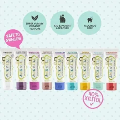 Jack N Jill Organic|Oral & Nasal Care*Jack N' Jill - Natural Toothpaste for Babies & Toddlers, Flavor Free 1.76 Oz
