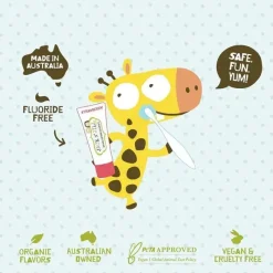 Jack N Jill Organic|Oral & Nasal Care*Jack N' Jill - Natural Toothpaste for Babies & Toddlers, Blueberry 1.76 Oz