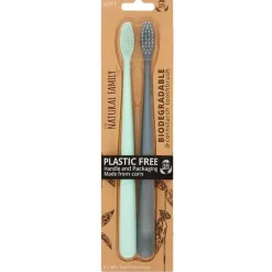 Jack N Jill Oral & Nasal Care*Jack N' Jill - The Natural Family Co. Bio Toothbrush, Rivermint & Monsoon Mist