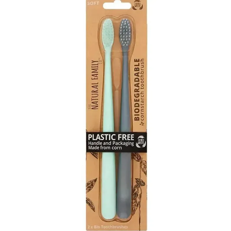 Jack N Jill Oral & Nasal Care*Jack N' Jill - The Natural Family Co. Bio Toothbrush, Rivermint & Monsoon Mist