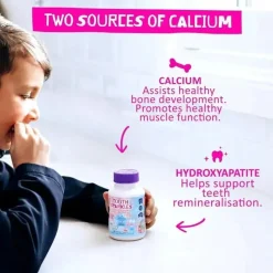 Jack N Jill Oral & Nasal Care*Jack N' Jill - Tooth Sparkles, Tooth Cleaning Calcium Chews with Hydroxyapatite (60 Tablets)