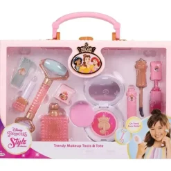 JAKKS Disney Princess|Dolls Accessories*- Disney Princess Style Collection Girls Trendy Makeup Tote Bag