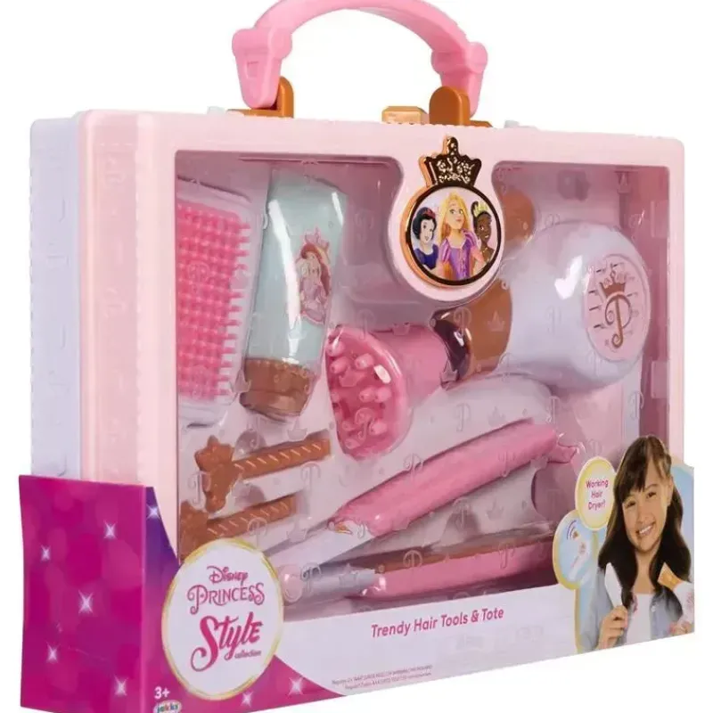 JAKKS Disney Princess|Dolls Accessories*- Disney Princess Style Collection Girls Trendy Hair Pretend Play