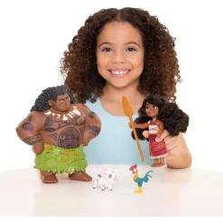 JAKKS Dolls*- Disney's Moana 2 6 Moana & Maui Petite Gift Set
