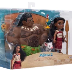 JAKKS Dolls*- Disney's Moana 2 6 Moana & Maui Petite Gift Set