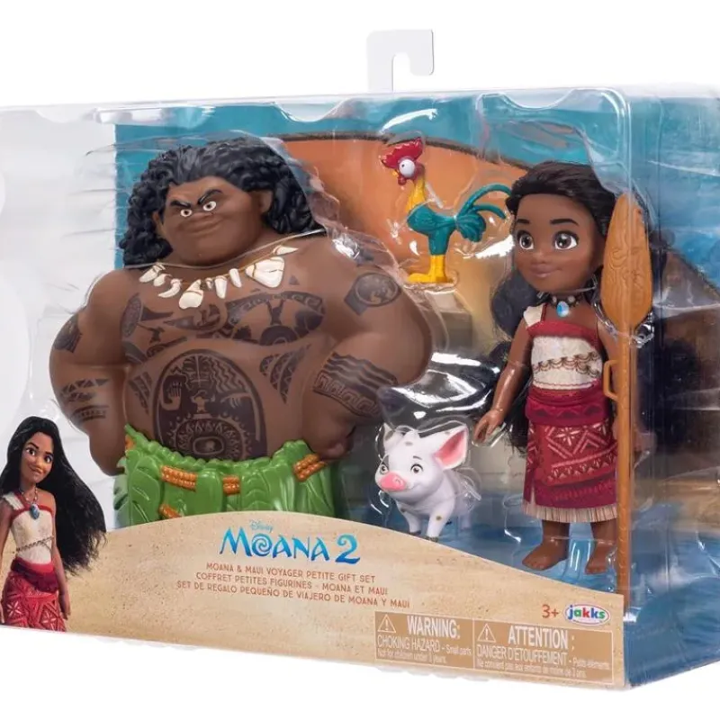 JAKKS Dolls*- Disney's Moana 2 6 Moana & Maui Petite Gift Set