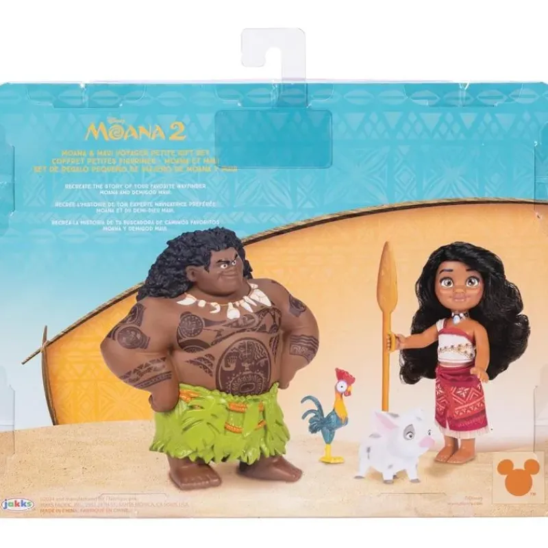 JAKKS Dolls*- Disney's Moana 2 6 Moana & Maui Petite Gift Set