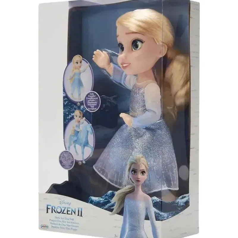 JAKKS Frozen|Dolls*- Frozen Disney 2 Elsa Doll Articulated, Dark Sea Elsa