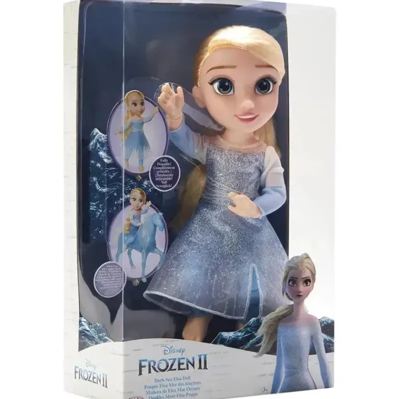 JAKKS Frozen|Dolls*- Frozen Disney 2 Elsa Doll Articulated, Dark Sea Elsa
