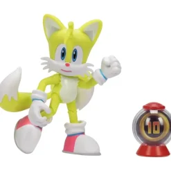 JAKKS Toys For 3 Year Old*- Sonic 4In Articulated Figure Tails With Accessory Wave 6