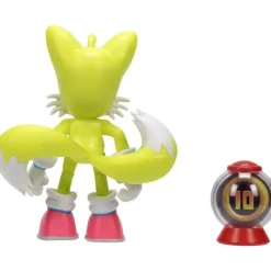 JAKKS Toys For 3 Year Old*- Sonic 4In Articulated Figure Tails With Accessory Wave 6