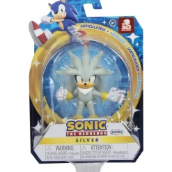 JAKKS Toys For 3 Year Old*- Sonic 2.5In Figures Silver