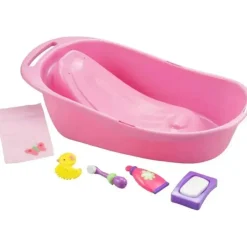 JC Toys Dolls Accessories|Dolls*- Baby Doll Newborn Realistic Bath, Fits Dolls up to 16, Ages 2+