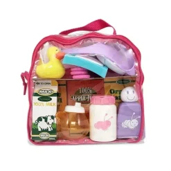 JC Toys Dolls Accessories|Dolls*- Baby Doll Nursery 20 Piece Accessory Bag Berenguer Boutique, Ages 2+