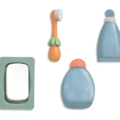 JC Toys Dolls Accessories|Dolls*- Baby Doll Real Working Bath Set, Ages 2+, Earth Tone Colors