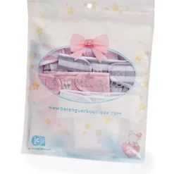 JC Toys Dolls Accessories|Dolls*- Baby Doll Washable and Reusable Eco Diapers, 4 Pack Fits Dolls 14 to 18, Pink