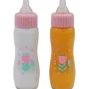 JC Toys Dolls Accessories|Dolls*- Deluxe Disappearing Magic Bottles, Fits All Dolls, Milk and Juice, Ages 2+, Pink