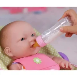 JC Toys Dolls Accessories|Dolls*- Deluxe Disappearing Magic Bottles, Fits All Dolls, Milk and Juice, Ages 2+, Pink