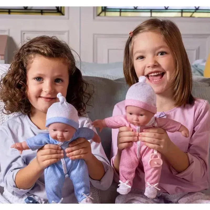 JC Toys Dolls*- La Baby 11 Soft Body Twin Baby Dolls, Removable Outfits and Reversible Sleeping Bag & Accessories