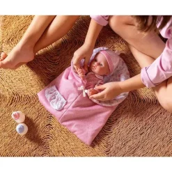 JC Toys Dolls*- La Baby 11 Soft Body Twin Baby Dolls, Removable Outfits and Reversible Sleeping Bag & Accessories