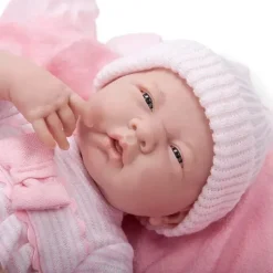 JC Toys Dolls*- Newborn Soft Body Boutique Baby Doll, 15.5-Inch, Pink