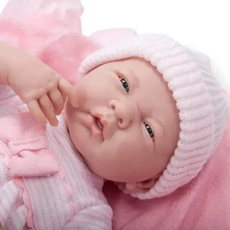 JC Toys Dolls*- Newborn Soft Body Boutique Baby Doll, 15.5-Inch, Pink