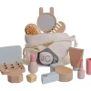 JC Toys Dolls Accessories|Dolls*- Real Wood 10 Piece Personal Care-Make Up Set, Parfait Collection, Ages 3+, Twiggly Toys