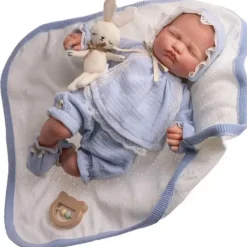 JC Toys Dolls*- Reborn Doll, Berenguer Classics 17, Limited Edition, Mateo, Blue
