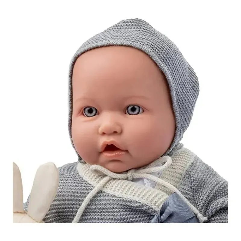 JC Toys Dolls|Gifts Over $50*Berenguer Boutique La Baby Original Gray Collection Gift Set 17Soft Body
