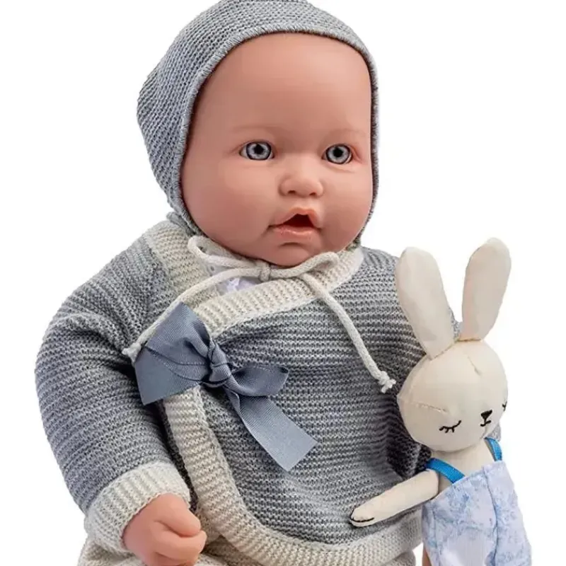 JC Toys Dolls|Gifts Over $50*Berenguer Boutique La Baby Original Gray Collection Gift Set 17Soft Body
