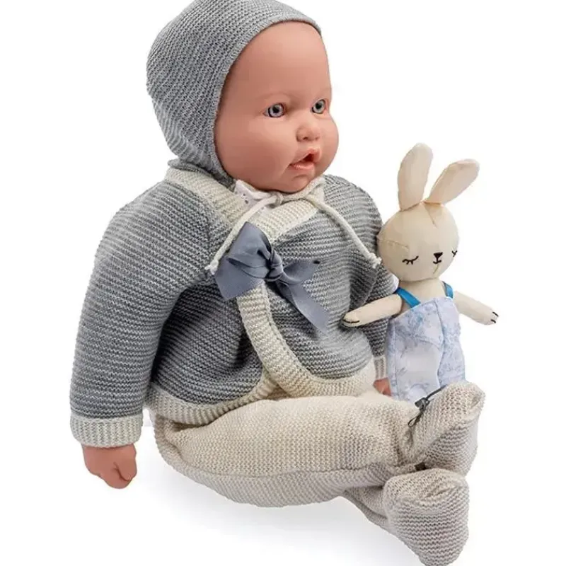 JC Toys Dolls|Gifts Over $50*Berenguer Boutique La Baby Original Gray Collection Gift Set 17Soft Body