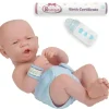 JC Toys Dolls|Gifts Over $50*La Newborn 14 All Vinyl First Yawn Real Boy