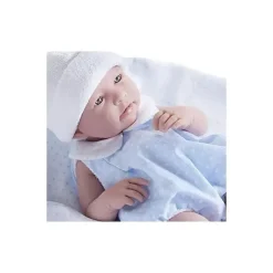 JC Toys Dolls|Gifts Over $50*La Newborn Realistic 17 REAL BOY Baby Doll, Blue Layette