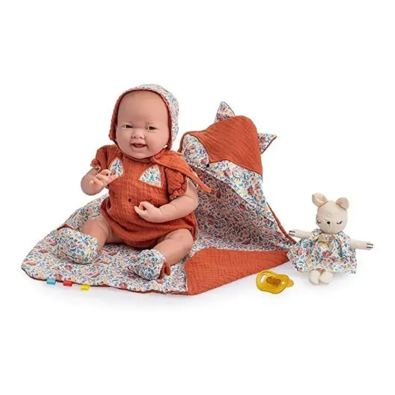 JC Toys Dolls*La NewbornNature Collection 15.5Soft Body Doll And Accesories Ages 2+