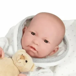 JC Toys Dolls*Real Boy Baby Doll W/Baby Doll Accessories 9pc