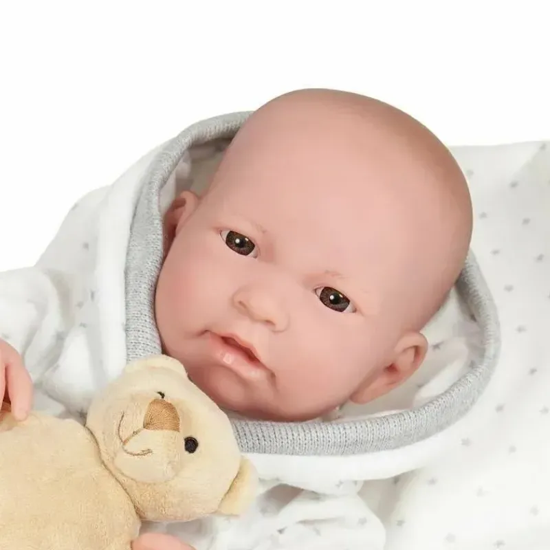 JC Toys Dolls*Real Boy Baby Doll W/Baby Doll Accessories 9pc