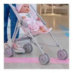 JC Toys Doll Stroller*Single Umbrella Stroller Pink 2+
