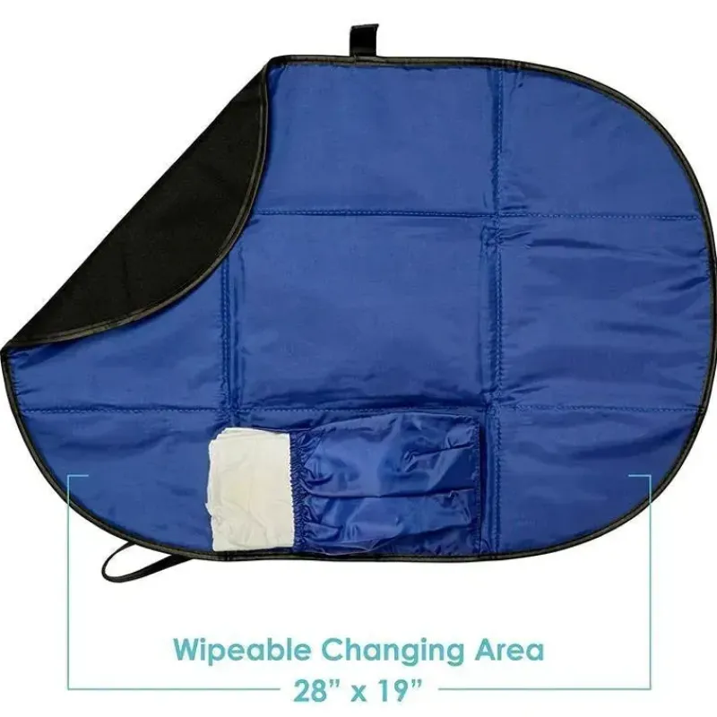 JJ Cole Changing Pads & Covers*- Changing Clutch, Blackout
