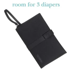 JJ Cole Changing Pads & Covers*- Changing Clutch, Blackout