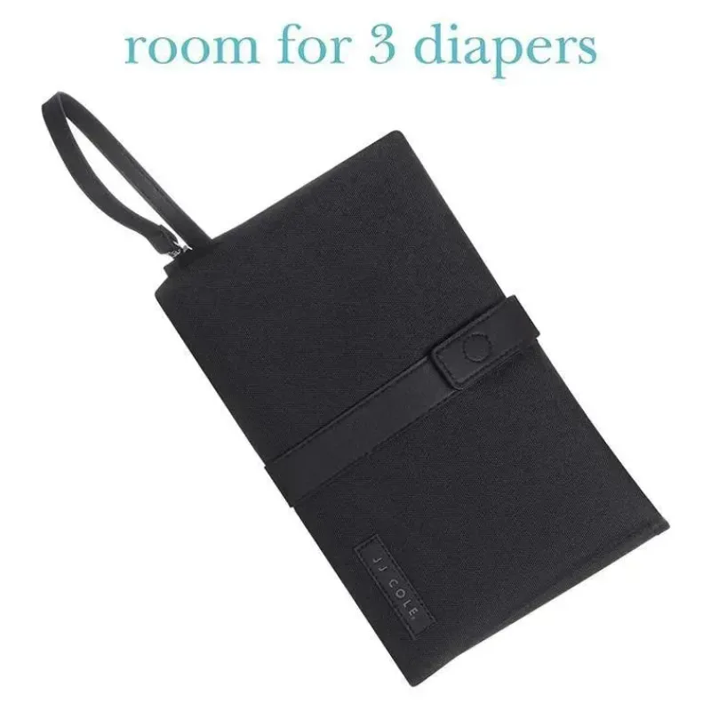 JJ Cole Changing Pads & Covers*- Changing Clutch, Blackout