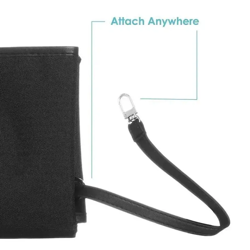 JJ Cole Changing Pads & Covers*- Changing Clutch, Blackout