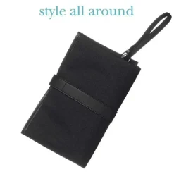 JJ Cole Changing Pads & Covers*- Changing Clutch, Blackout