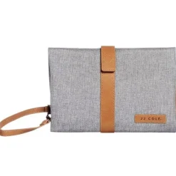 JJ Cole Changing Pads & Covers*- Changing Clutch, Heather Grey