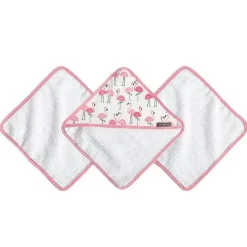 JJ Cole Baby Washcloths*Washcloth Set - Flamingo