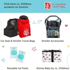 J.L. Childress Tote Bags*- All Single Bottle Cooler Black