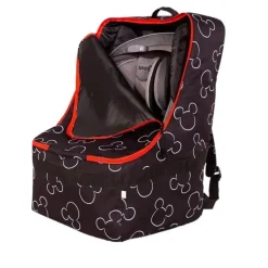 J.L. Childress Mickey & Minnie|Storage & Organizers*- Disney Baby Ultimate PREMIUM Backpack Padded Car Seat Travel Bag, Mickey Mouse