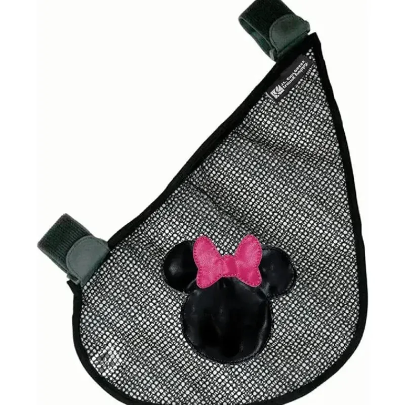 J.L. Childress Mickey & Minnie|Storage & Organizers*- Disney Baby Side Sling Stroller Cargo Net, Stroller Organizer & Storage, Minnie Mouse
