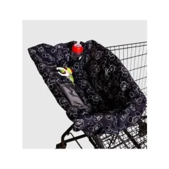 J.L. Childress Mickey & Minnie|Storage & Organizers*- Disney Baby Shopping Cart and High Chair Cover, Mickey Mouse